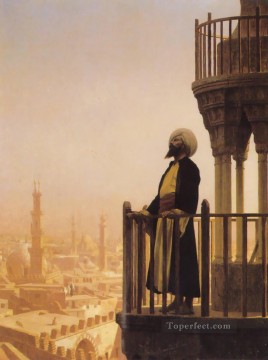 宗教的 Painting - 祈りへの呼びかけ アラブ人 ジャン・レオン・ジェローム・イスラム